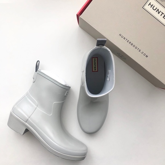 low heel biker boots